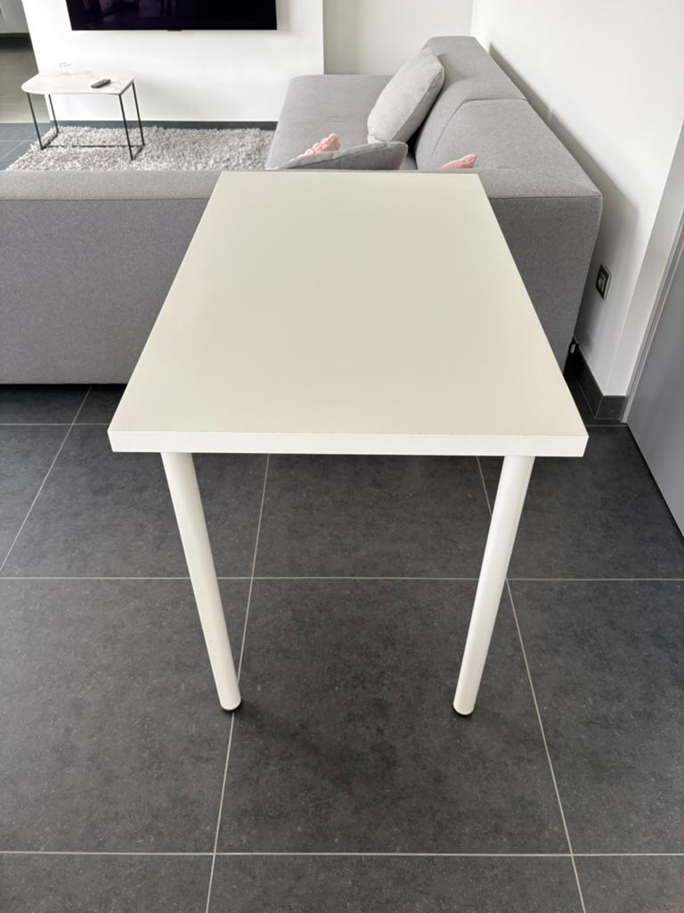 Table avec pieds amovibles - 100*60 cm - IKEA, Enlèvement, Comme neuf