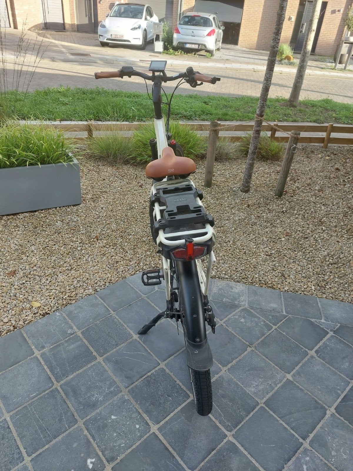 Elektrische stadsfiets, Fietsen en Brommers, Zo goed als nieuw, 0 zitjes, 50 tot 53 cm, Schijfrem