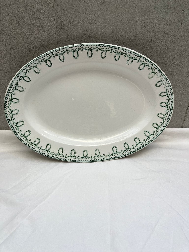 Plat oval Boch frères, Antiquités & Art, Enlèvement ou Envoi