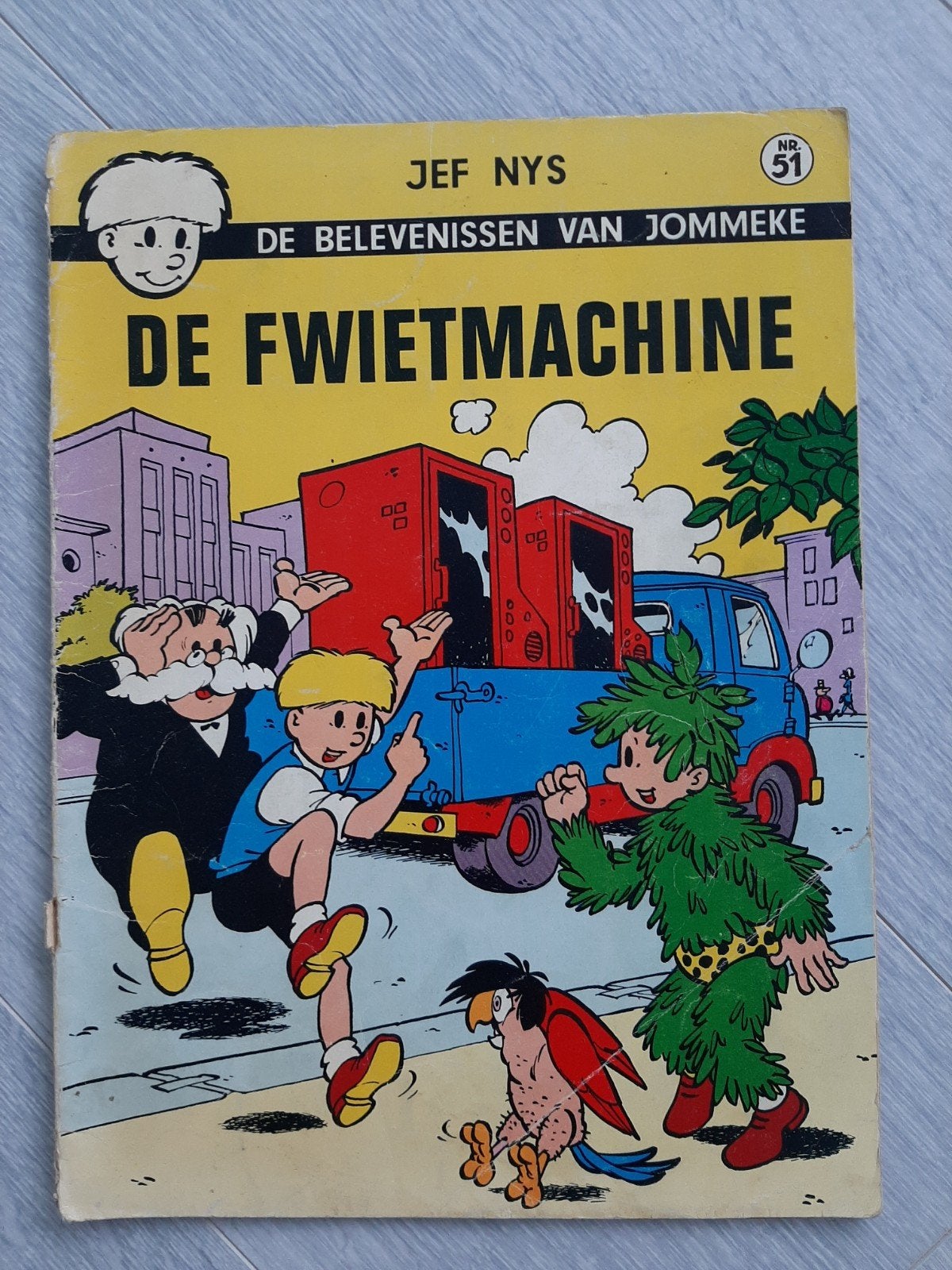 Jommeke  De Fwietmachine zwart  wit tekeningen, Livres, BD, Enlèvement ou Envoi