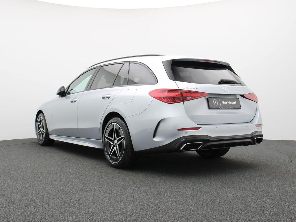 Mercedes-Benz C 300 e AMG Line Estate + PANORAMISCH DAK + DI, Automaat, Zwart, 4 cilinders, Bedrijf