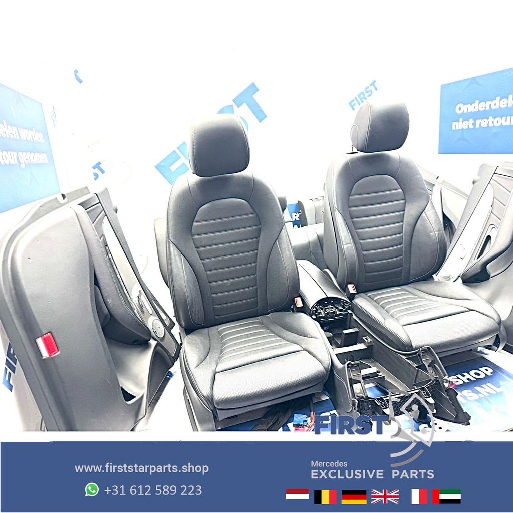 W253 GLC AMG STOELEN GLC43 GLC63 COMPLEET INTERIEUR ZWART LE, Gebruikt, -, Ophalen of Verzenden, -