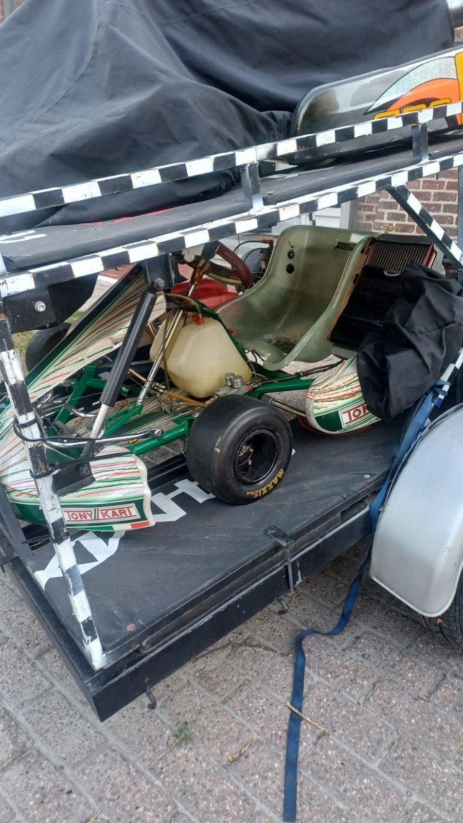 Tony kart, Sport en Fitness, Karting, Ophalen, Kart