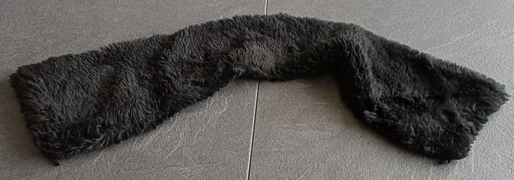zwarte pels voor aan je jas, ANDERE, Verzenden, Zo goed als nieuw, Sjaal