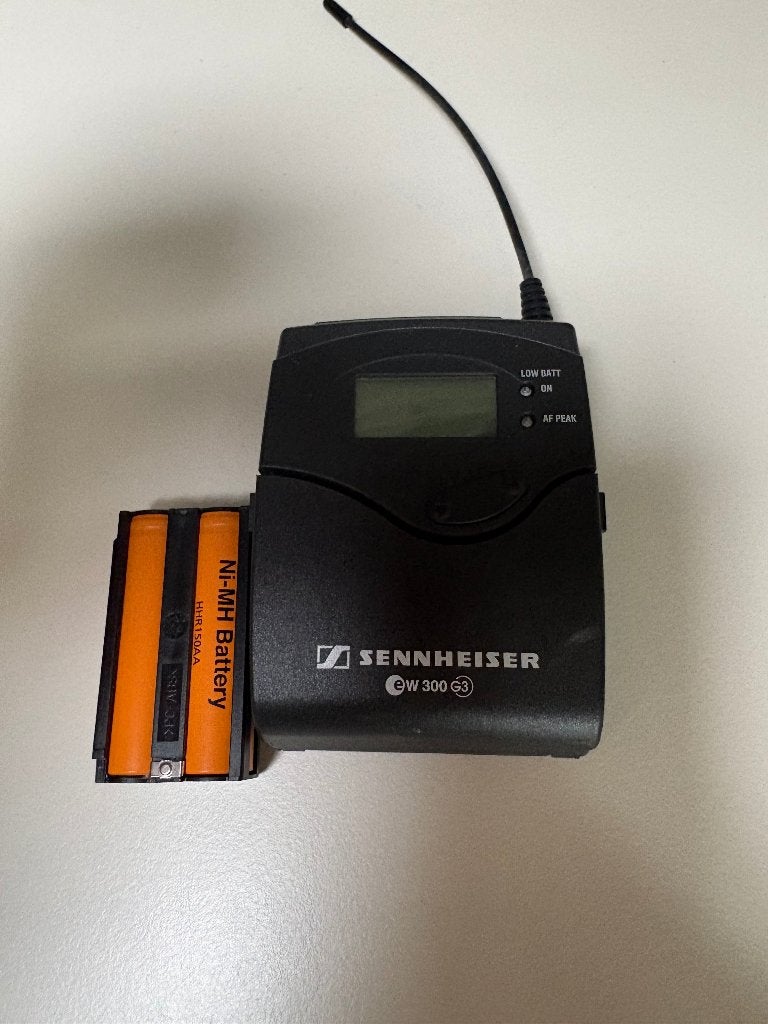 sennheiser EW300-G3 bodypack, TV, Hi-fi & Vidéo, Casques audio, Enlèvement ou Envoi, Utilisé, Sennheiser