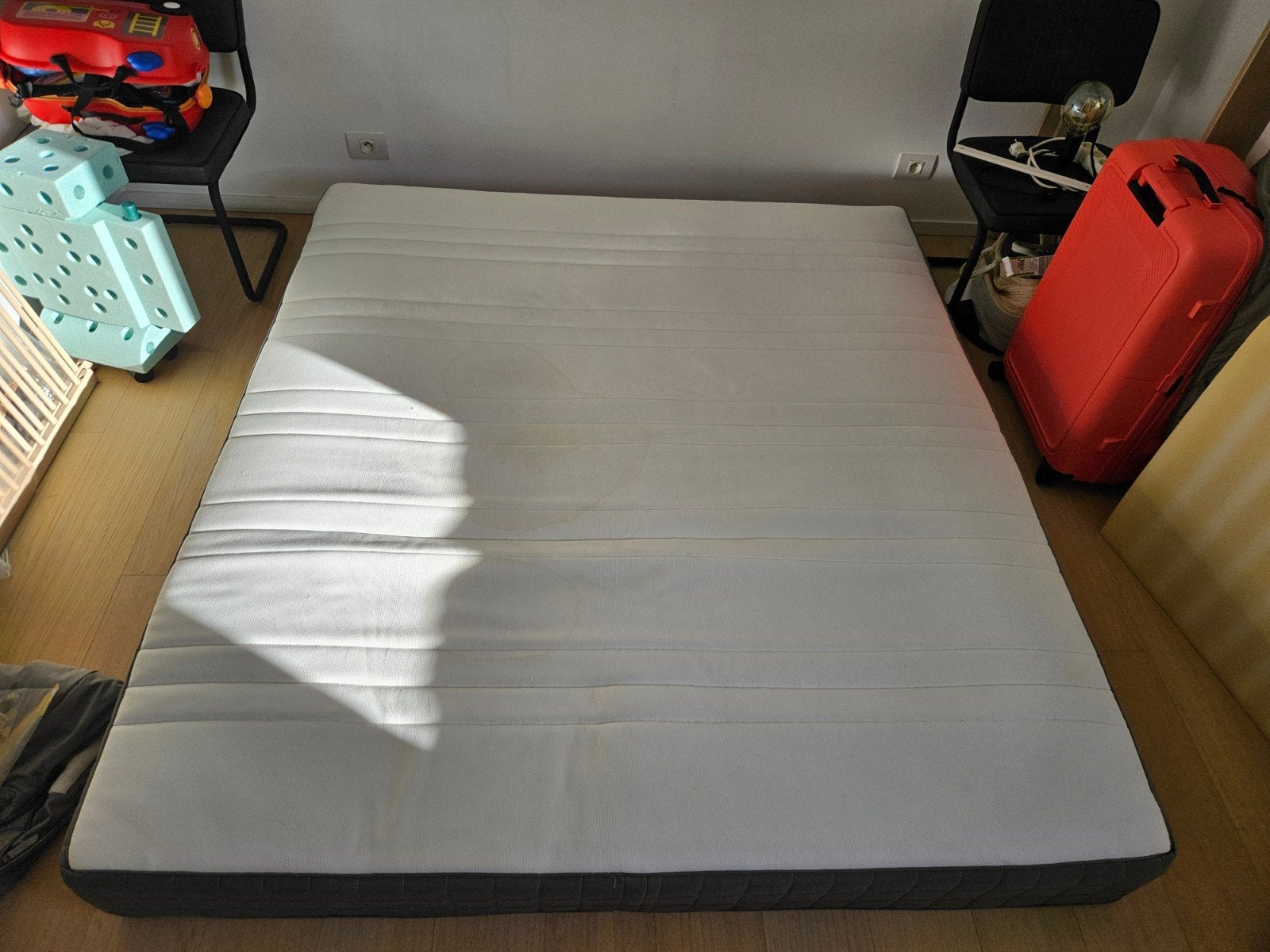 Matras 180x200, Huis en Inrichting, Slaapkamer | Matrassen en Bedbodems, Ophalen, Gebruikt, Tweepersoons, Matras