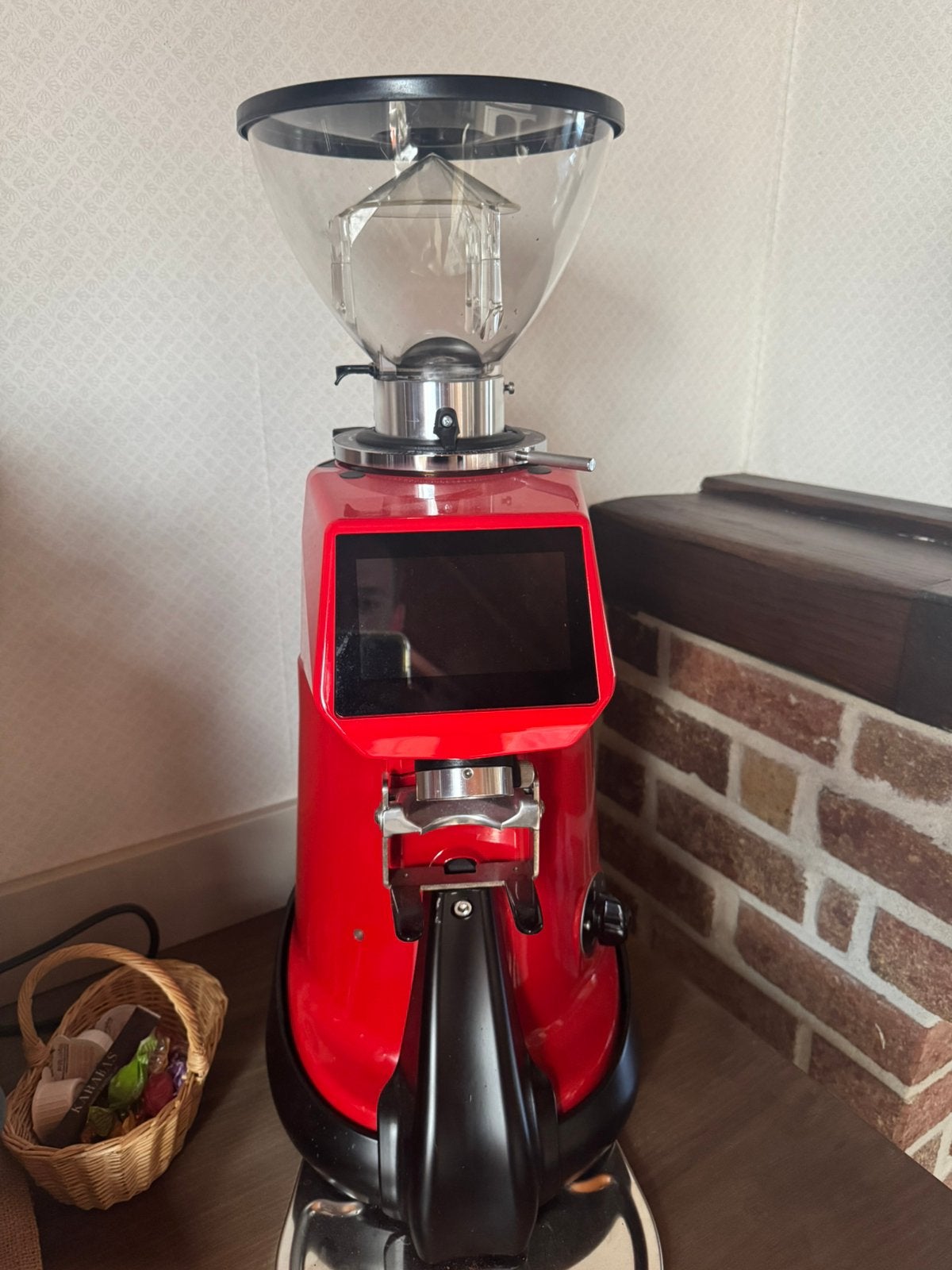 Fiorenzato koffiemolen – model F83E XGI (rood), Ophalen, Zo goed als nieuw, Koffiemolen