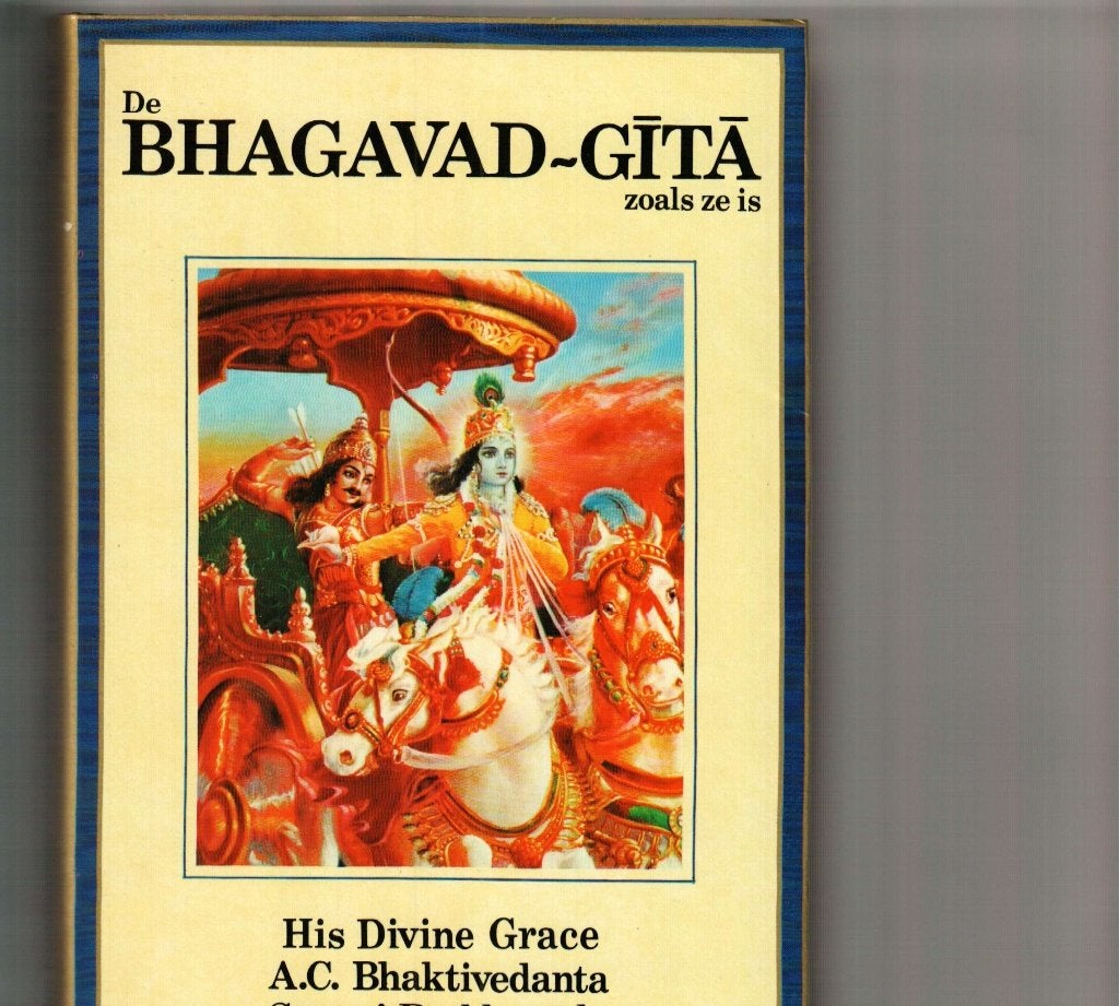 De Bhagavad-Gita zoals ze is Bhaktivbedanta Prabhupada 432pg, Ophalen of Verzenden, Zo goed als nieuw