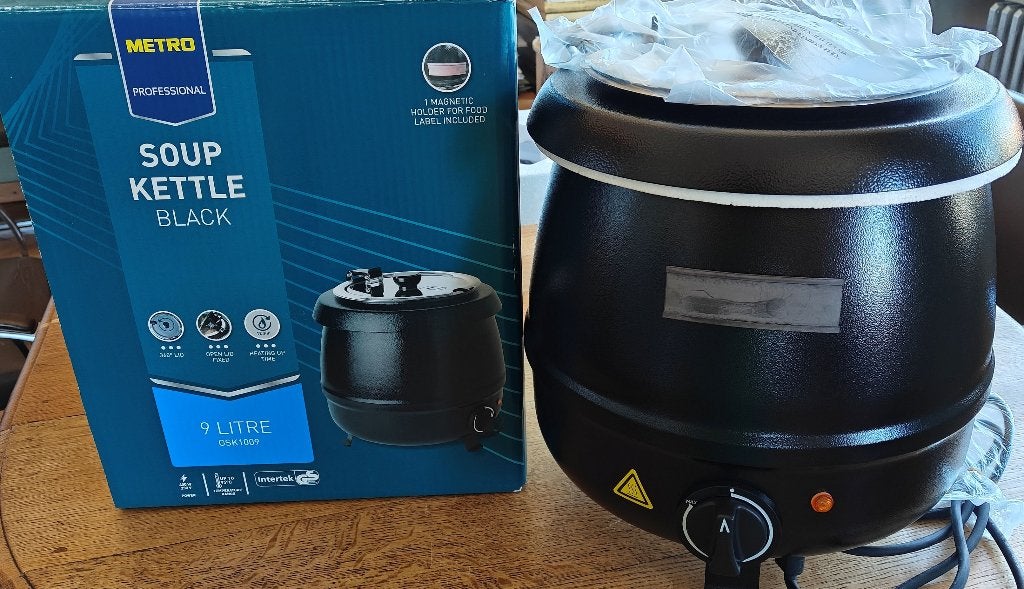 Réchaud à soupe professionnel 9L (GSK1009) 400W, Enlèvement, Neuf
