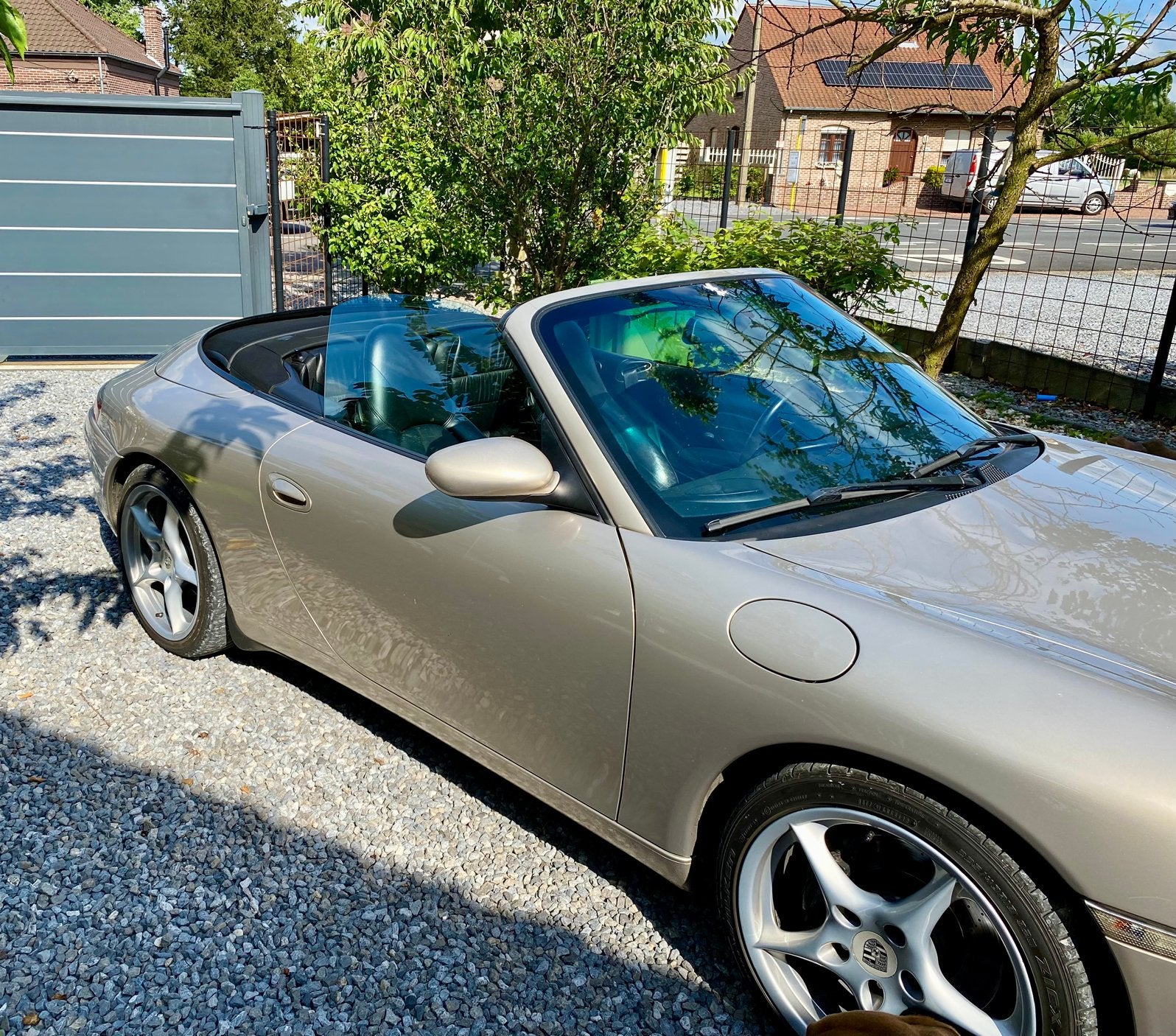 carrera cabriolet 911/996, Automaat, 4 zetels, Achterwielaandrijving, Zwart