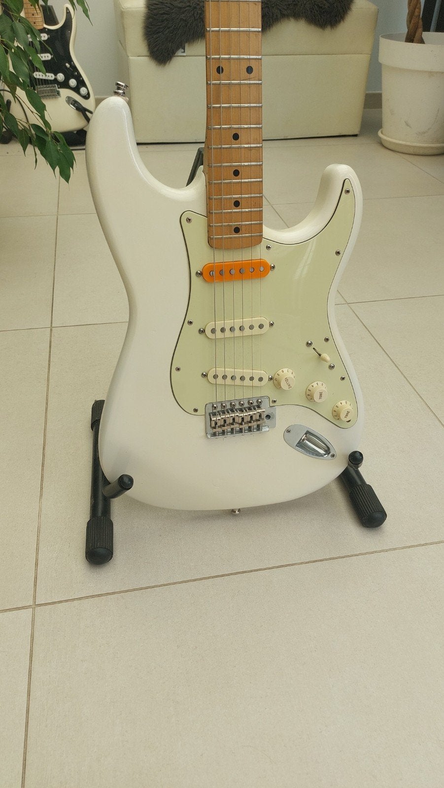Tête Fender 70ies et carrosserie Squire, Musique & Instruments, Enlèvement, Fender