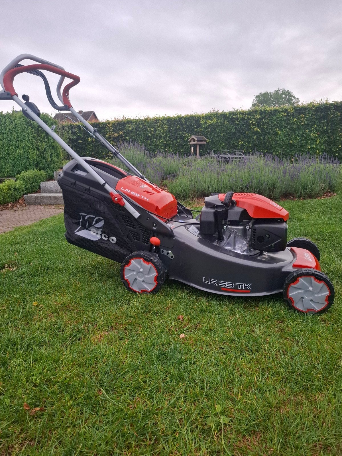 Efco LR53TK comfort plus, Ophalen, Opvangbak