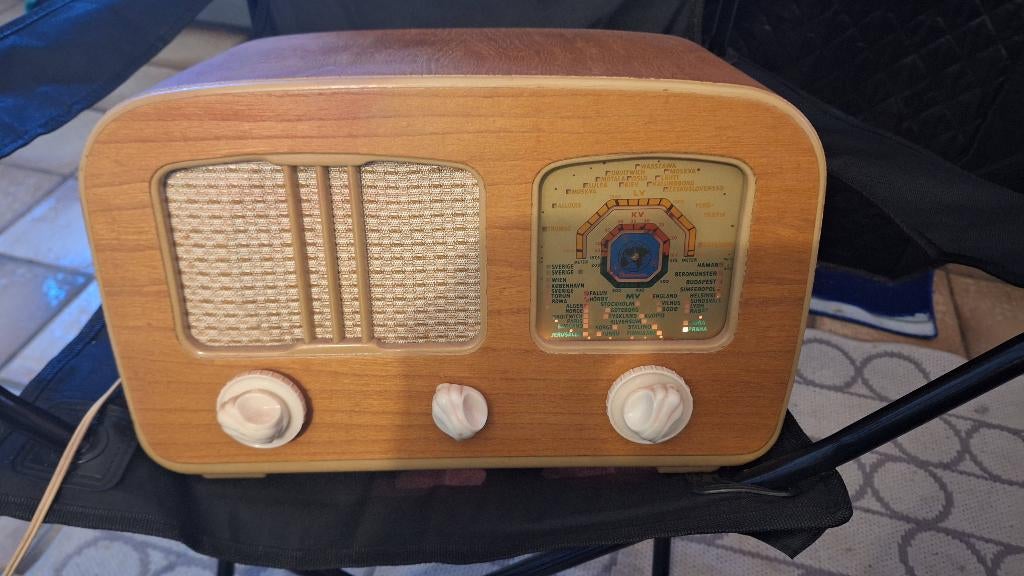 Radio vintage qui fonctionne, Enlèvement ou Envoi, Utilisé, Radio