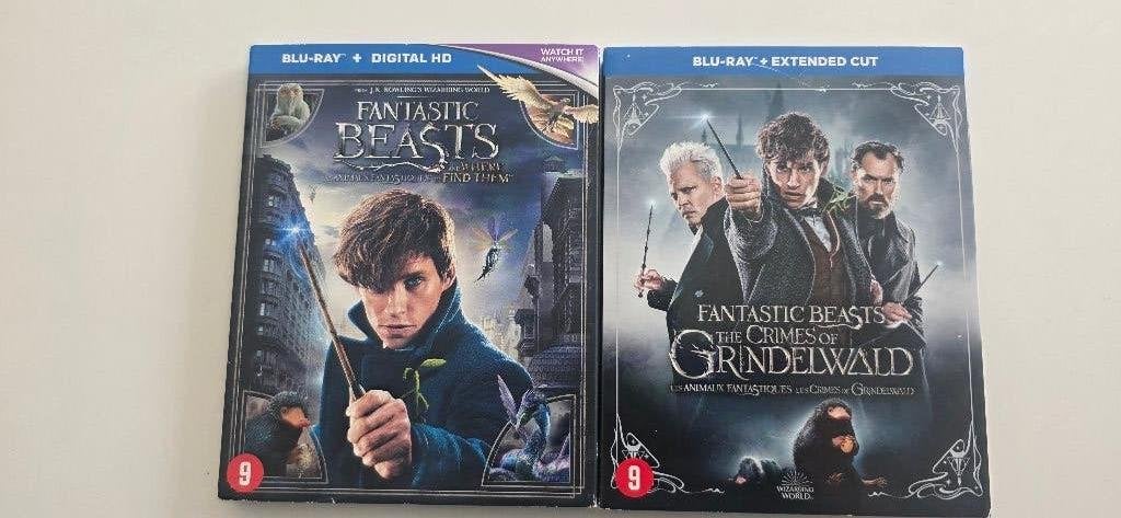 BR - Fantastic Beasts 1+2, Cd's en Dvd's, Film, Science Fiction en Fantasy, Met slipcover/slipcase, Ophalen of Verzenden