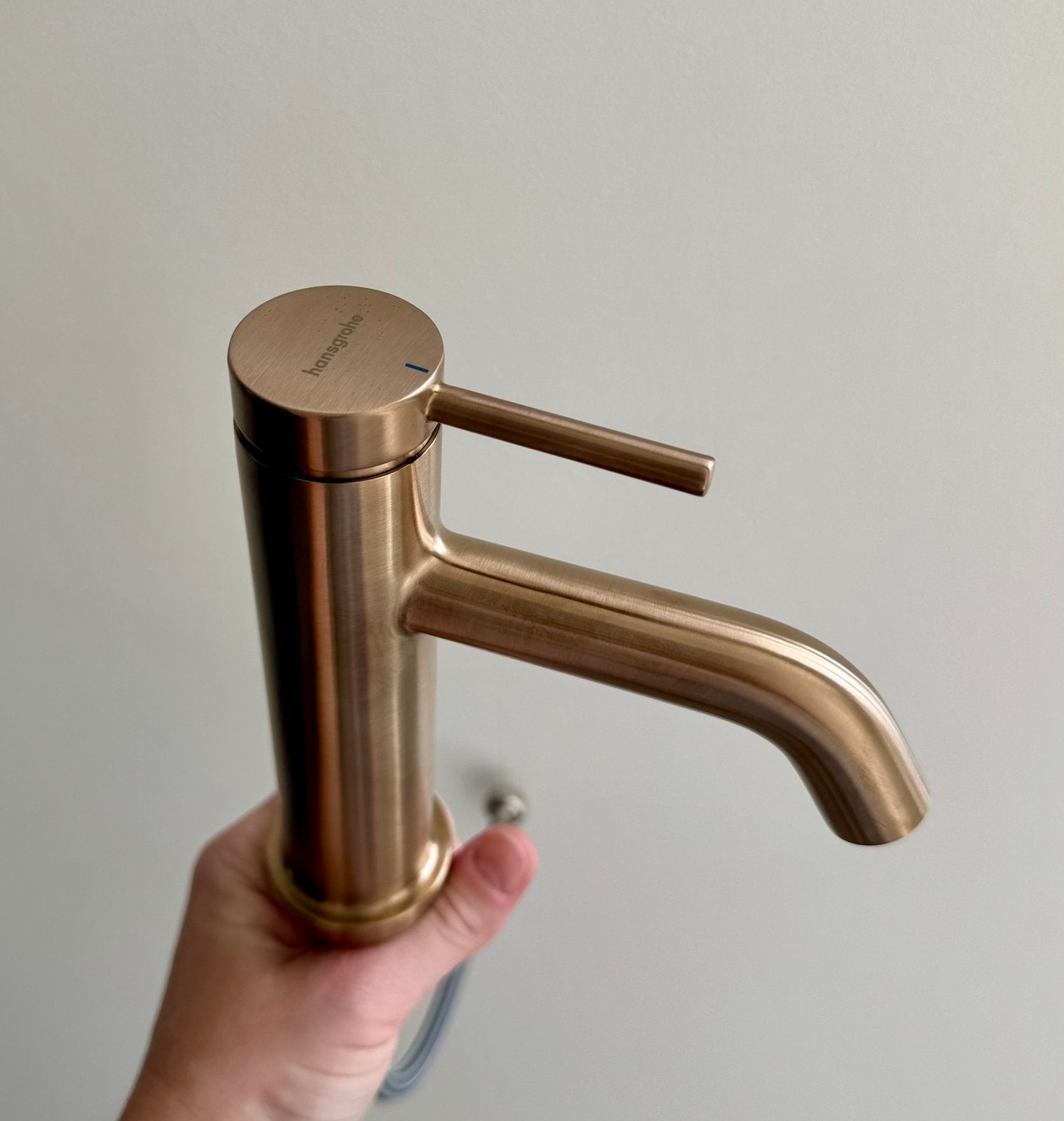 Robinet de fontaine Hansgrohe en bronze brossé, Enlèvement ou Envoi, Neuf