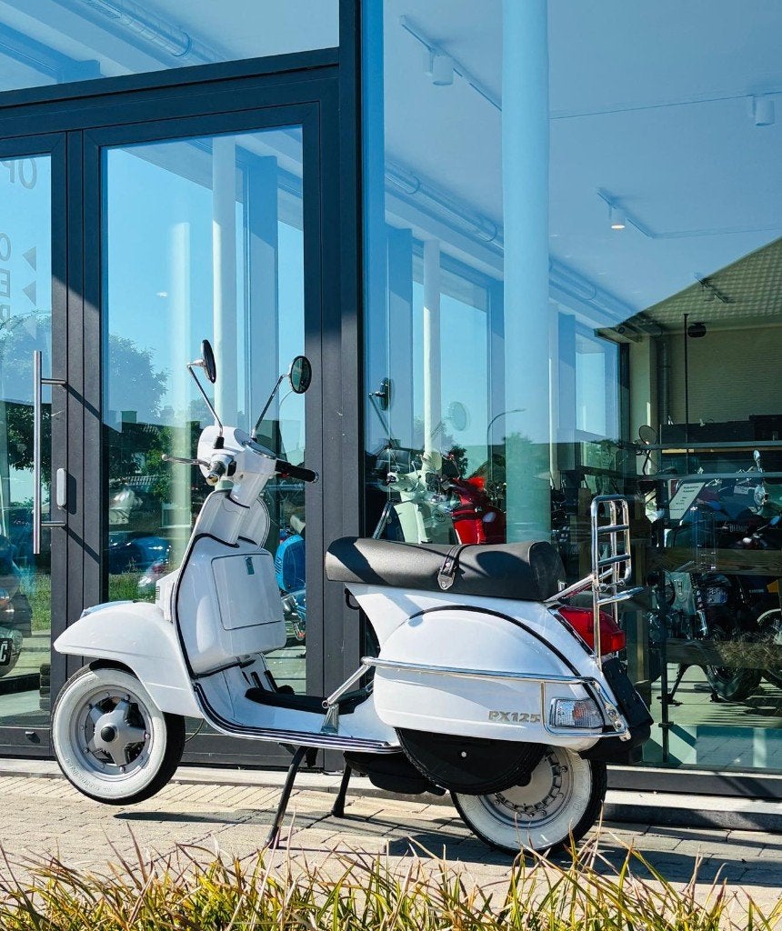 Vespa PX 125 BIANCO bj2008 seulement 8074 km, Scooter, Entreprise, Permis Moto A1 minimum, Neuf