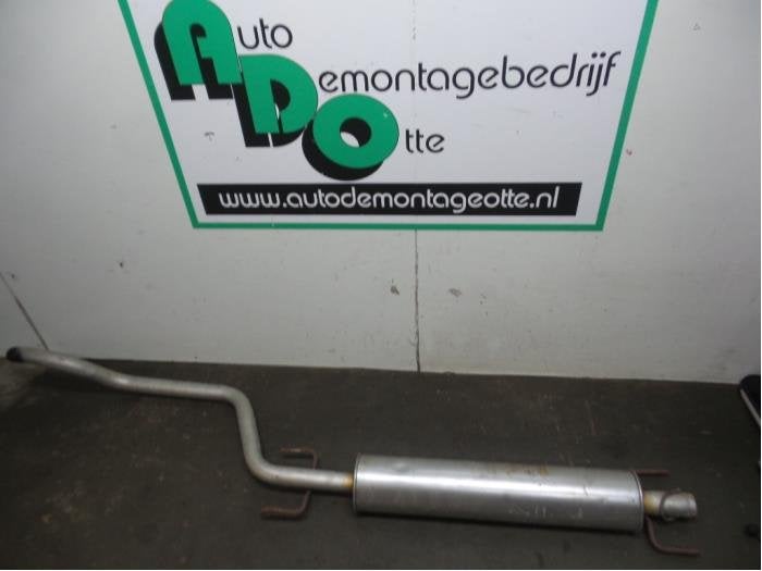 Echappement silencieux central d'un Opel Zafira B (Zafira B, -, Opel, 3 mois de garantie, Utilisé