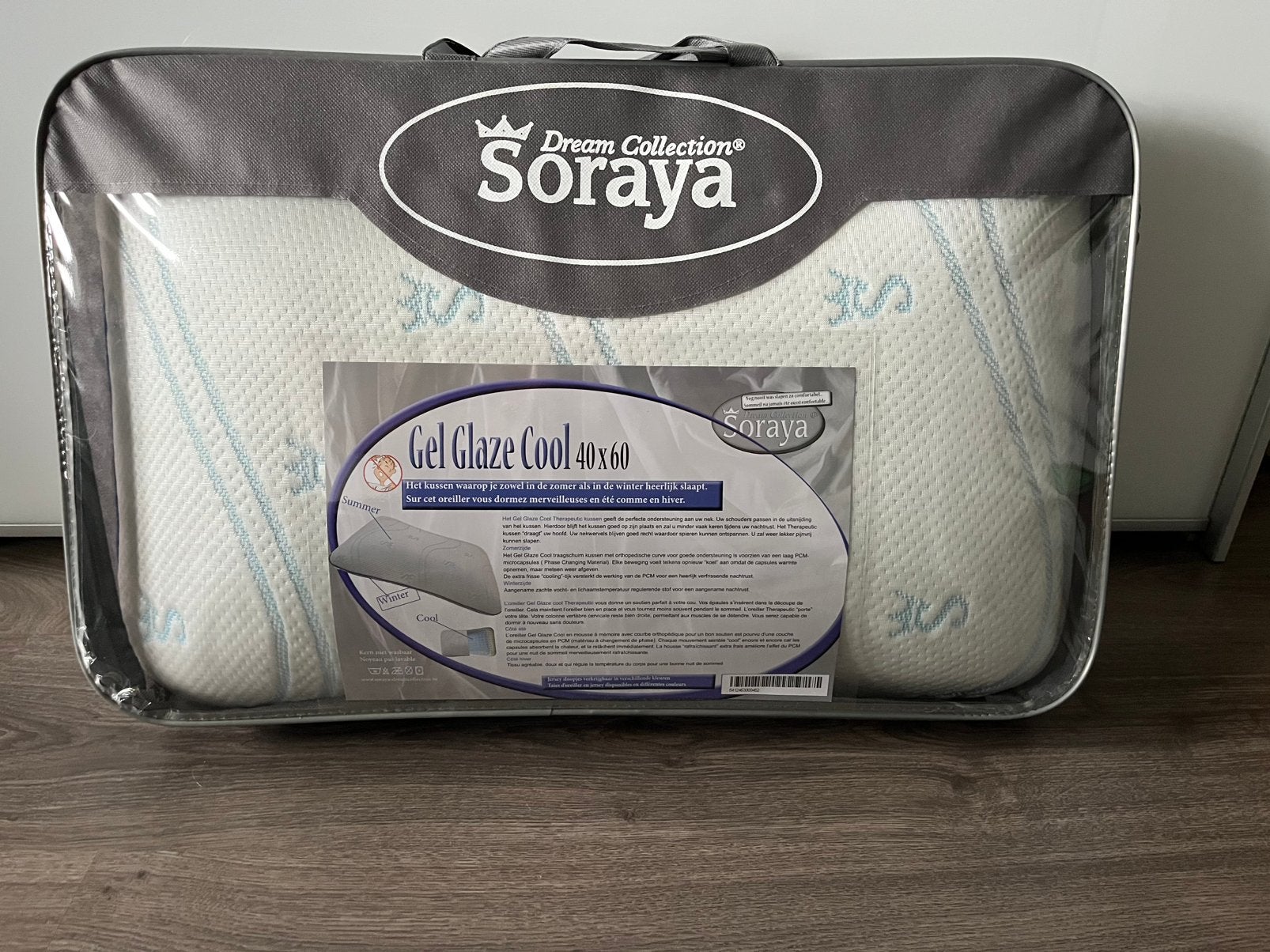 SORAYA GEL GLAZ COOL KUSSEN, Ophalen, Nieuw, Kussen