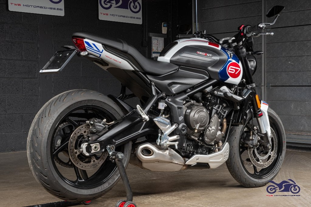 Triumph Trident 660 Tribute - 10.717 km, Motos, Permis Moto A, Entreprise, Occasion, Plus de 35 kW