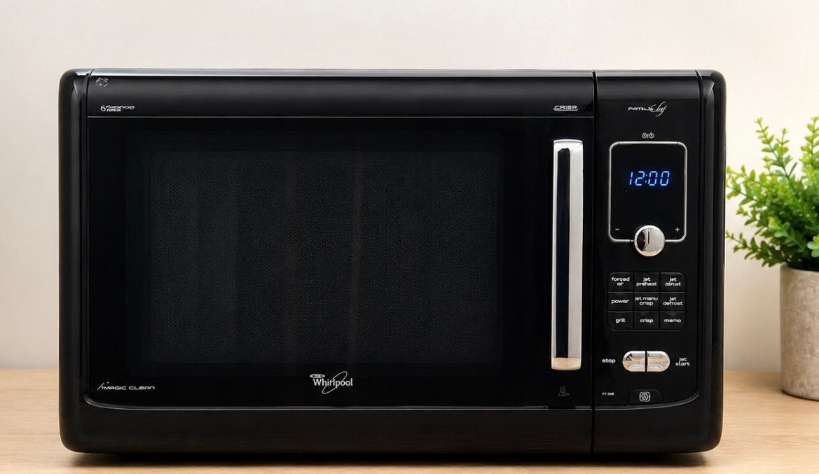 Whirlpool Family Chef combimagnetron – grill & hetelucht, Ophalen, Zo goed als nieuw, Grill