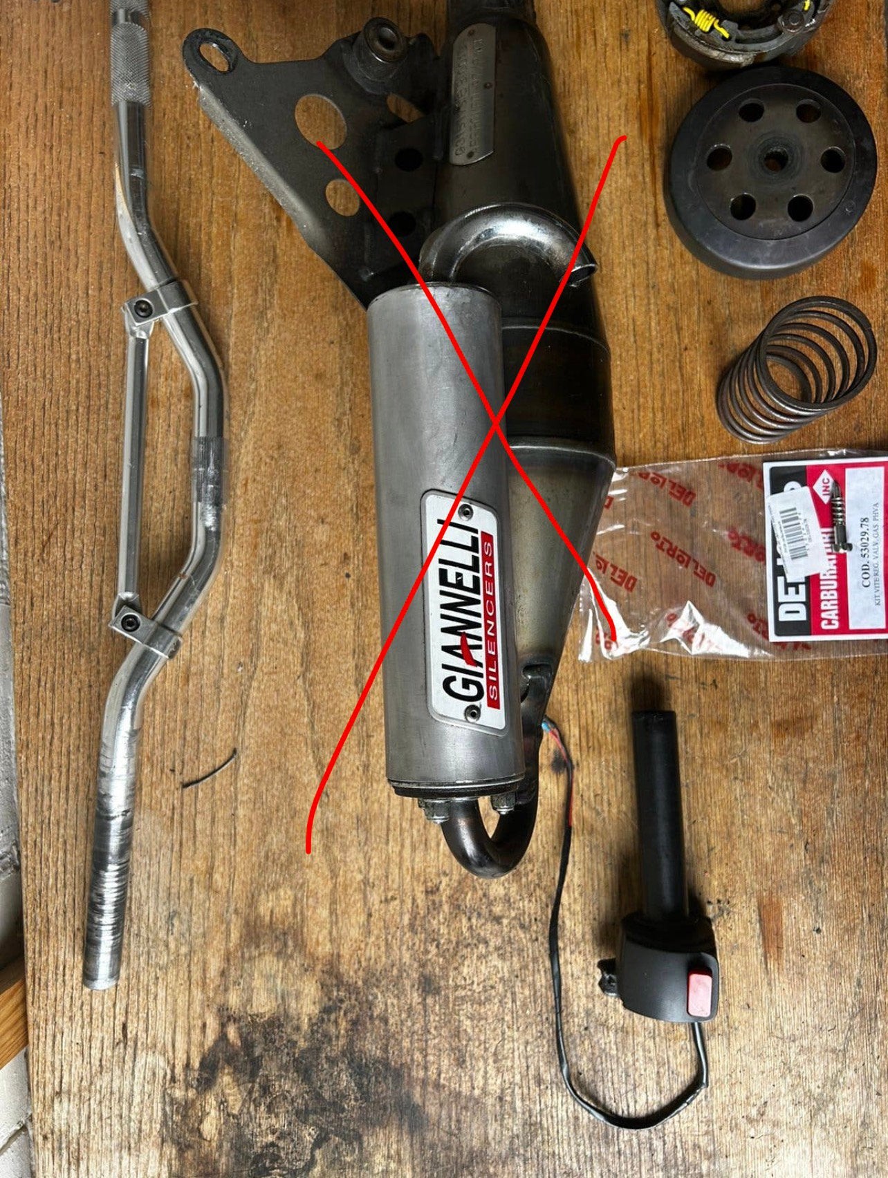 Mbk booster onderdelen, Vélos & Vélomoteurs, Enlèvement, Comme neuf
