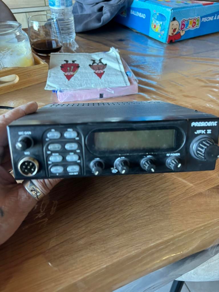 Cb zender  jfk2 +magneetantenne, Telecommunicatie, Ophalen, Gebruikt, Zender