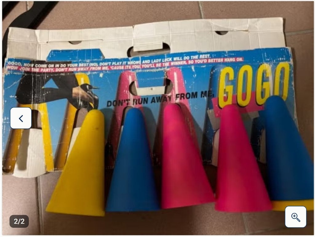 Jeu de quilles GOGO, Enlèvement ou Envoi, Utilisé