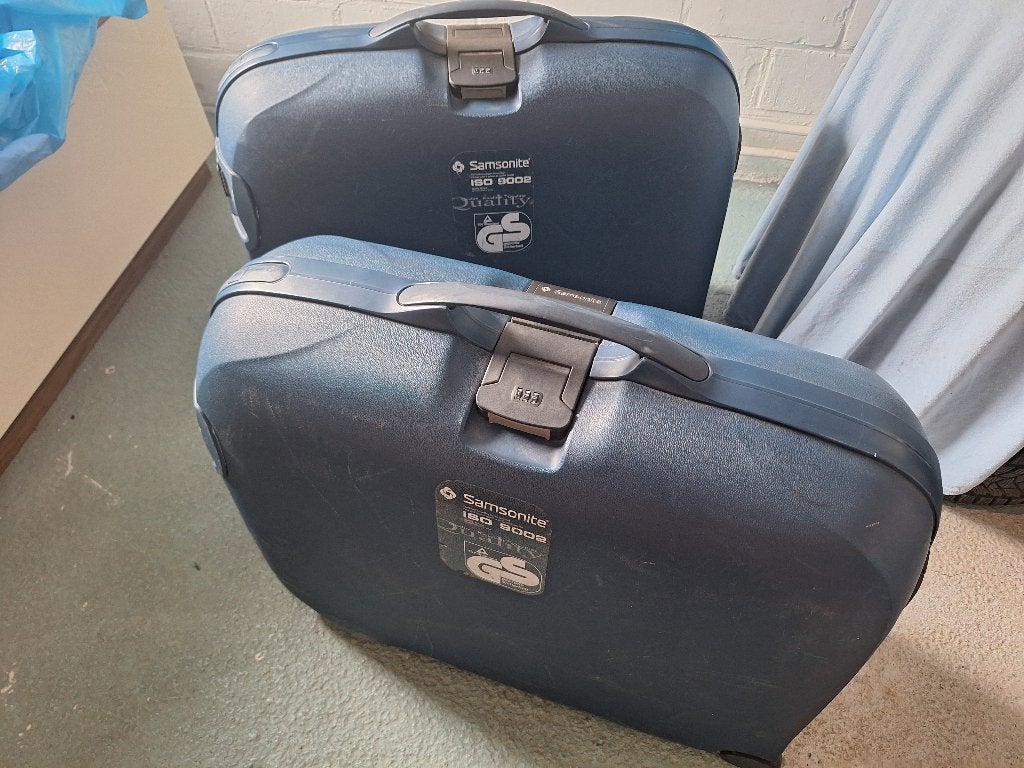 Samsonite ISO 9002 blauw 2 stuks, Enlèvement, Utilisé, Clé