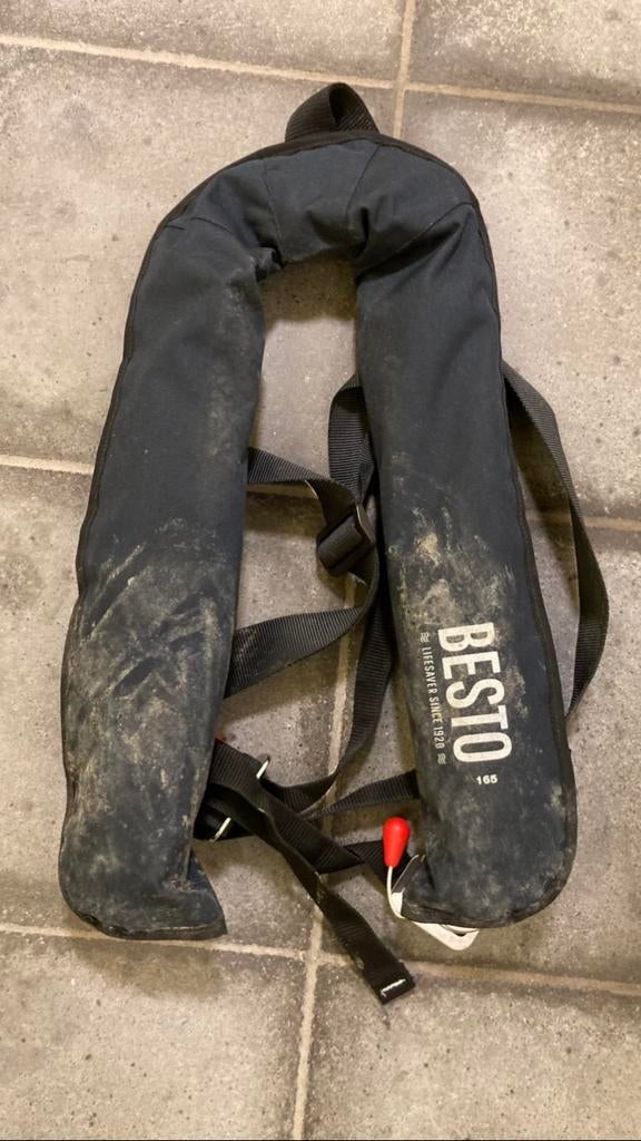 Besto 165 reddingsvest, Watersport en Boten, Hengelsport | Algemeen, Ophalen, Zo goed als nieuw