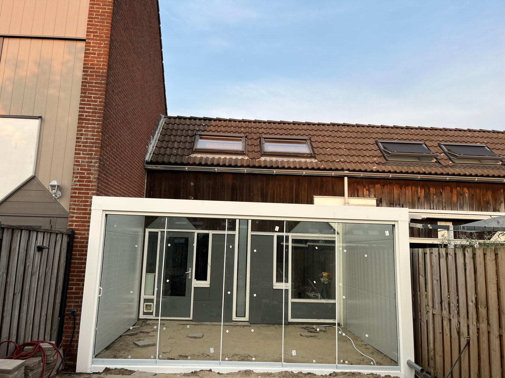 PORCHE, PAROIS VITRÉES COULISSANTES ET ABRI D'AUTO, Enlèvement ou Envoi, Comme neuf, Carport