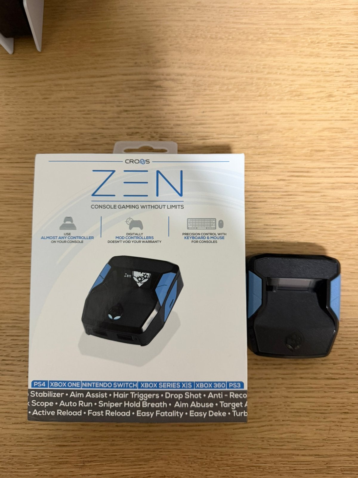 Cronus zen, Enlèvement, Comme neuf