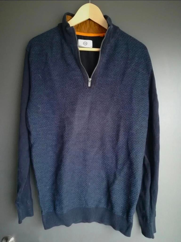 Warme pull van C&A - Maat M, Gedragen, Maat 48/50 (M), Blauw, C&A