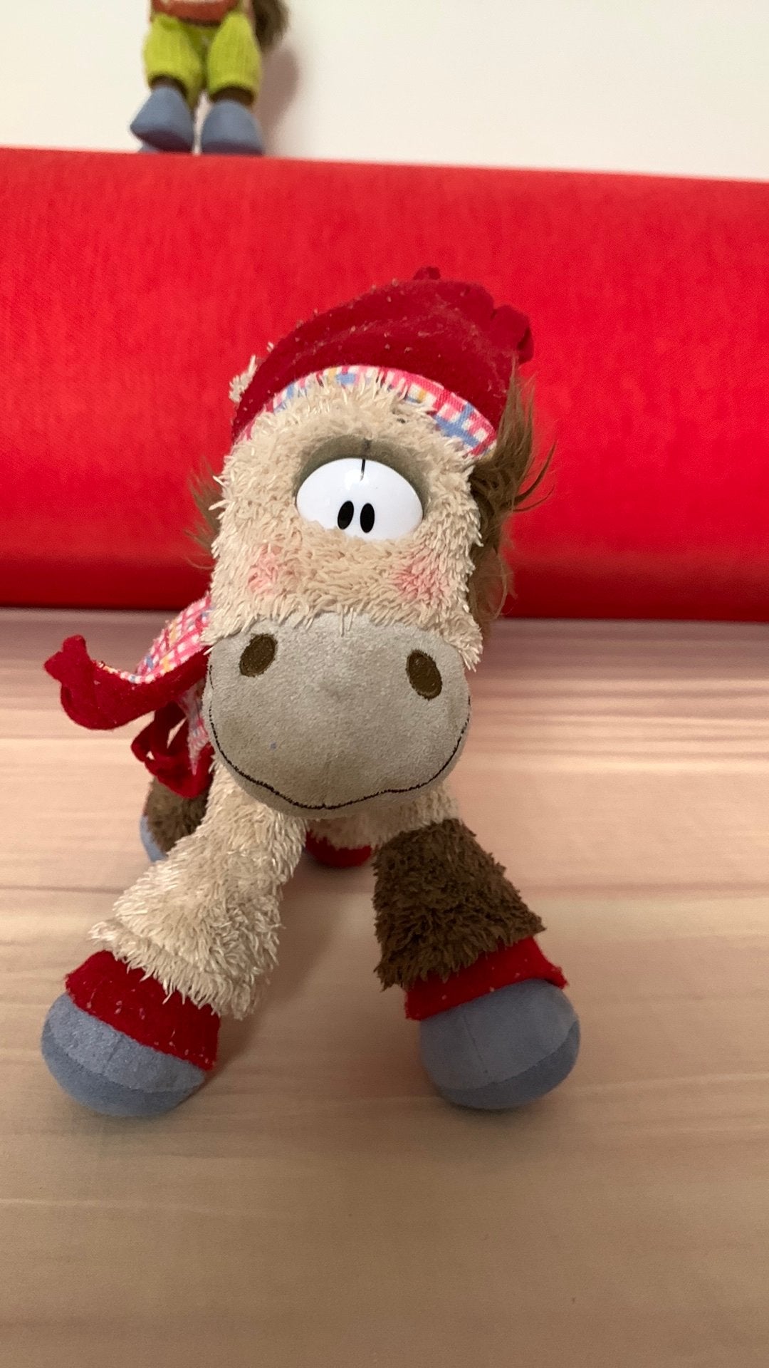 90s Nostalgie: Pluche Galupy Paardje (20 cm) – Depesche, Ophalen of Verzenden, Galupy, Gebruikt