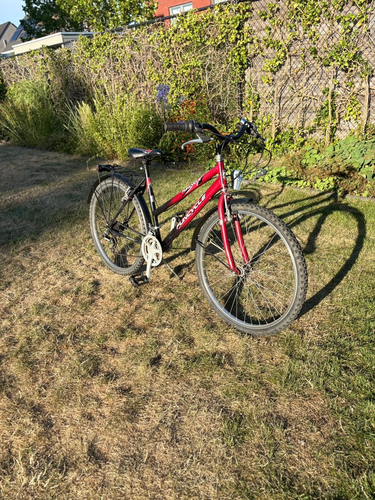 Goed werkende fiets, Fietsen en Brommers, Fietsen | Cruisers en Lowriders, Ophalen, Gebruikt, Staal, Heren