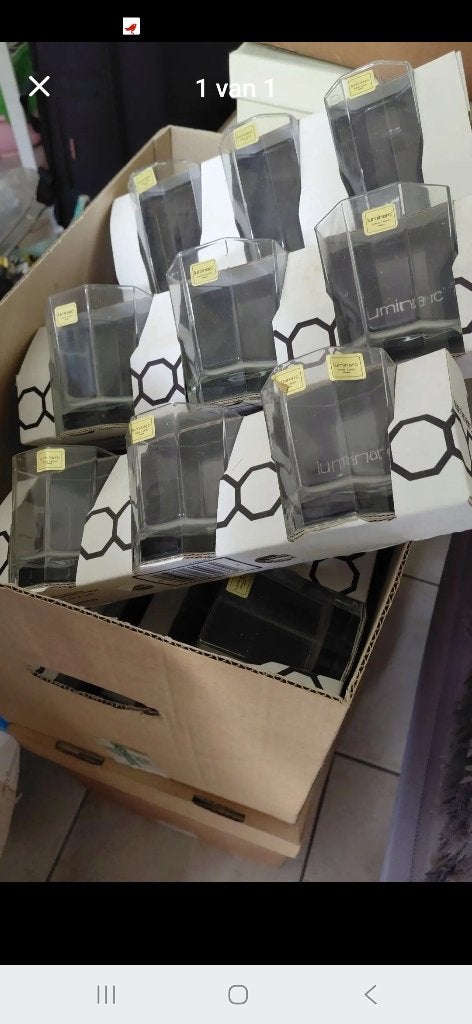 Grote partij Vintage Luminarc Octime glazen – NIEUW IN DOOS, Ophalen, Nieuw, Overige typen