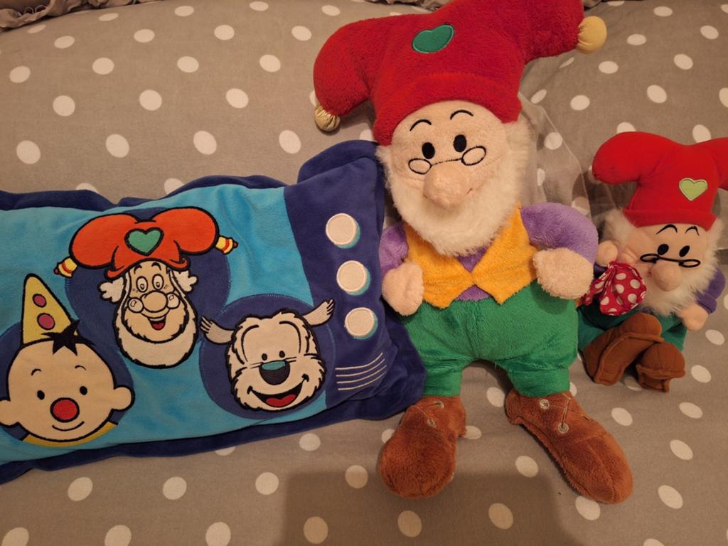 3x kabouter plop, 35, 28 , en 25 cm, Kinderen en Baby's, Ophalen