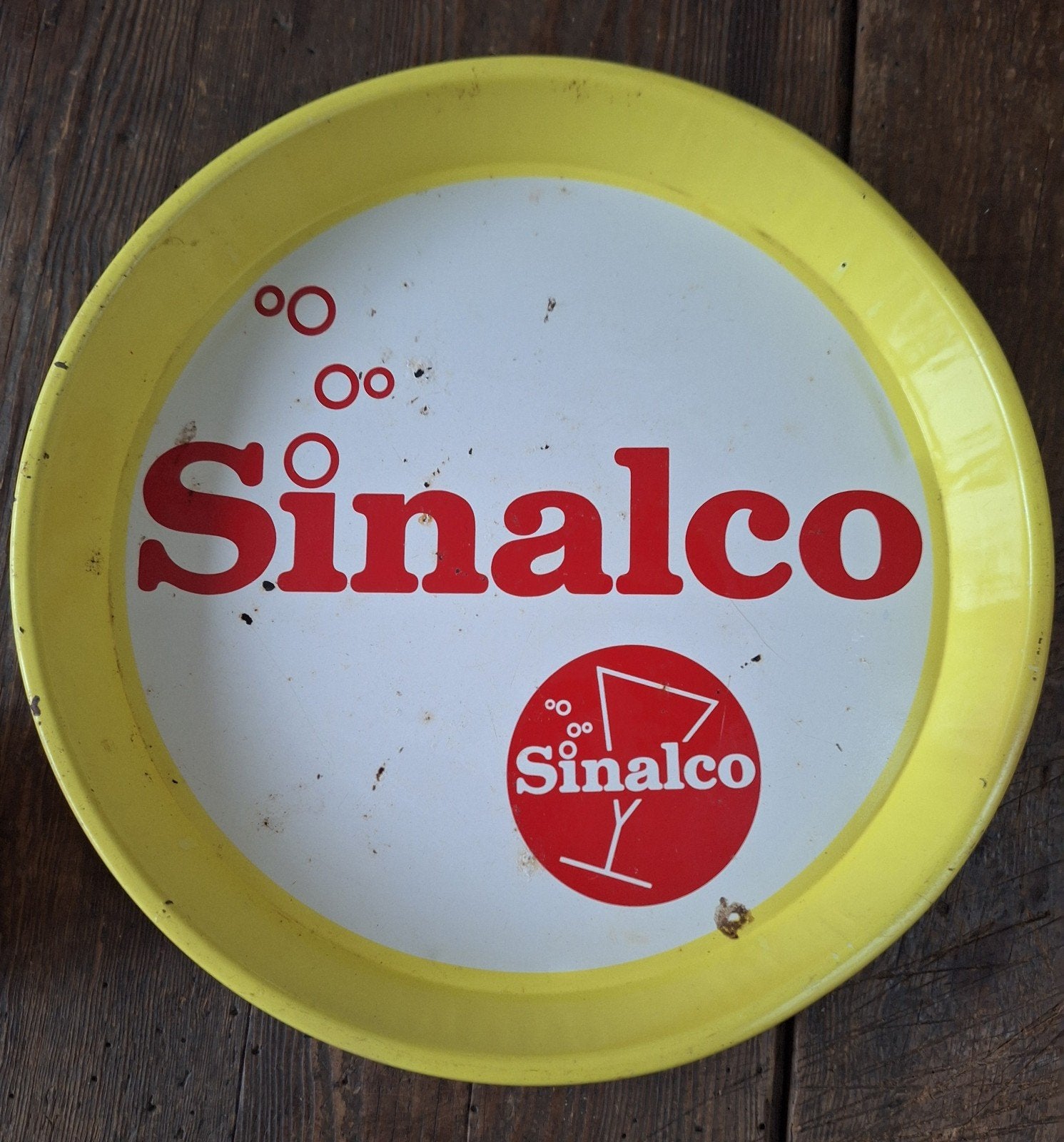 Sinalco asbak + dienblad, Ophalen of Verzenden