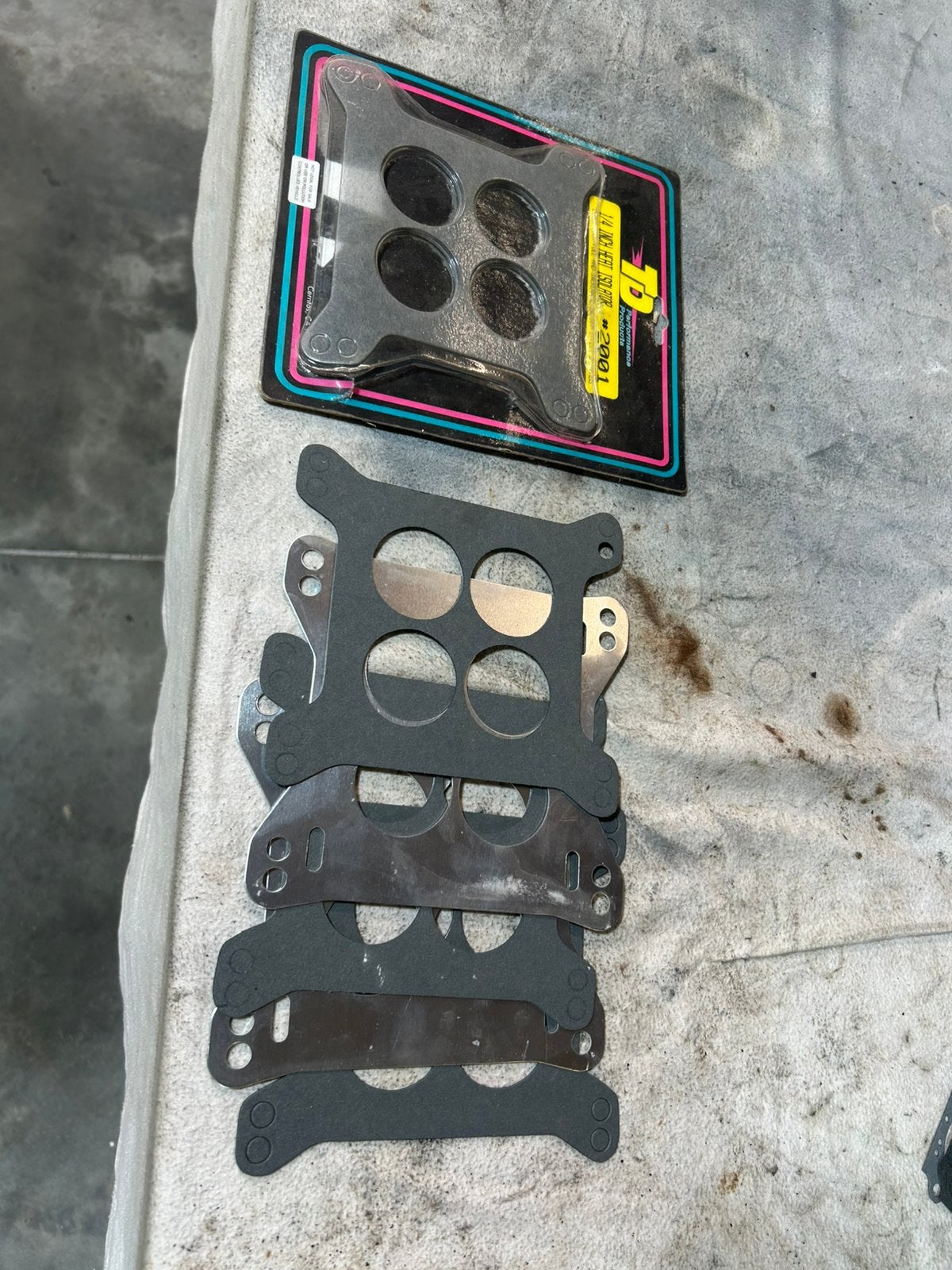 Carburator warmte isolator holley 4150, Auto-onderdelen, Ophalen of Verzenden, Ford