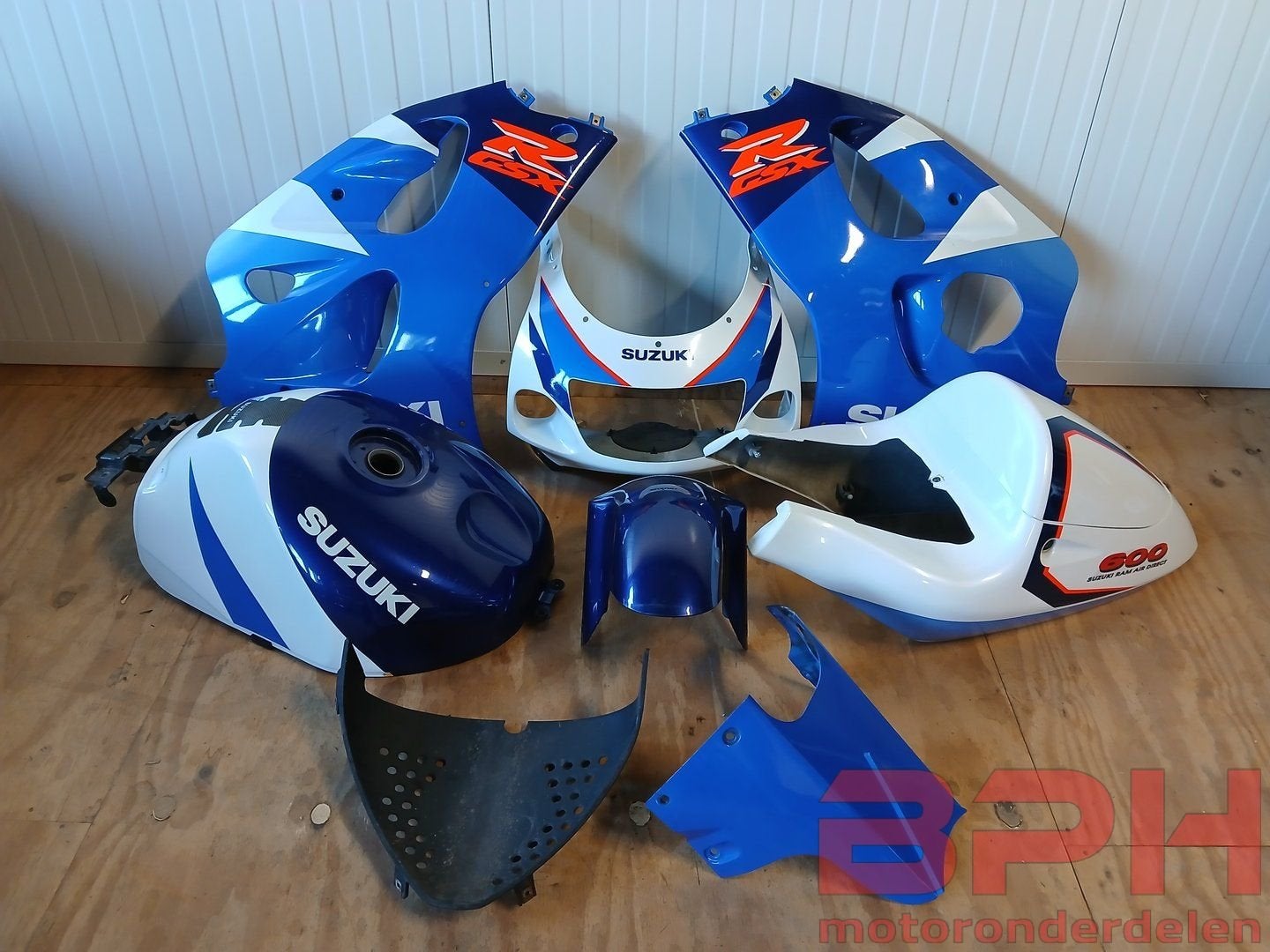 Kappenset / kuipset + tank Suzuki GSX-R 600 SRAD 1996 t/m 20, Ophalen, Gebruikt, -, -