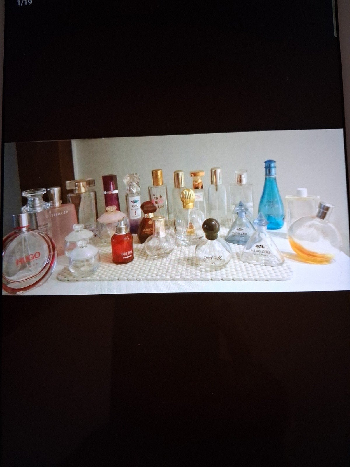 4/Lot de 24 flacons de parfum VIDES  toutes marques, Enlèvement ou Envoi