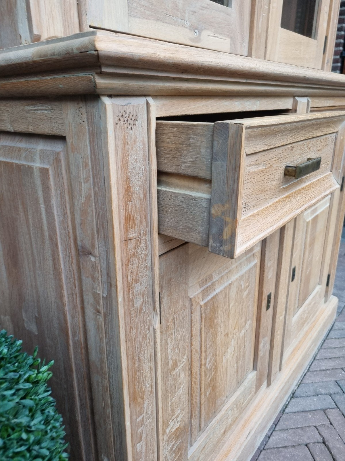 buffet/vitrine en chêne art:179/26.2, 25 à 50 cm, ., Comme neuf, Enlèvement