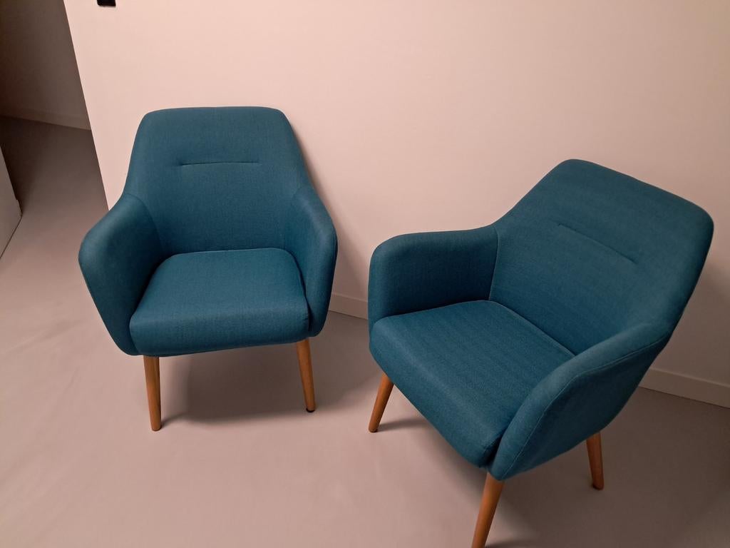 2 toffe blauwe zeteltjes, Ophalen