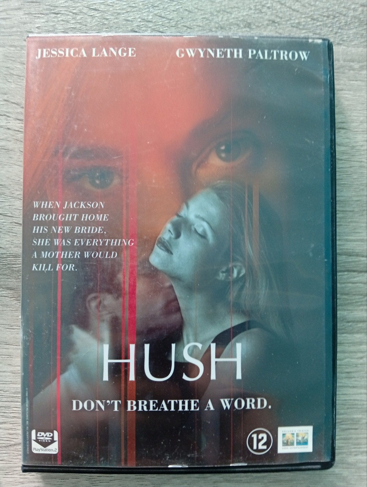 hush thriller dvd Jessica lange, Cd's en Dvd's, Dvd's | Thrillers en Misdaad, Psychologische thriller, Ophalen of Verzenden, Zo goed als nieuw