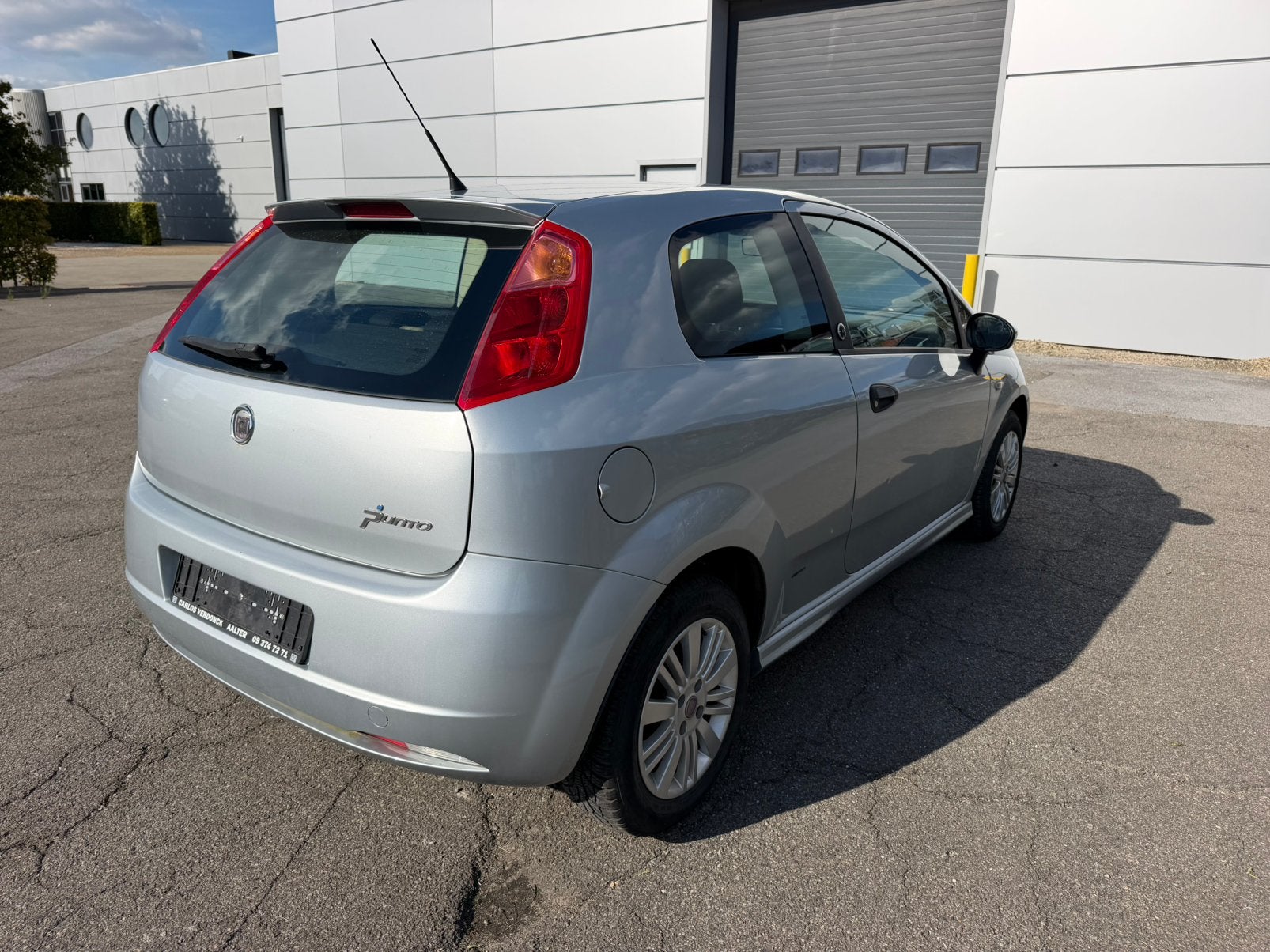 Fiat Punto 1.4 benzine 57 Kw,Bj 2008,Euro 4 , Airco, Autos, 57 kW, Achat, 139 g/km, Entreprise