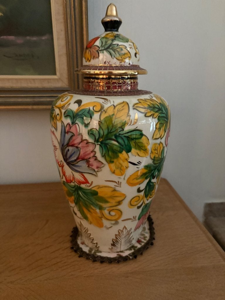 Hubert Béquet Quaregnon Dekselvaas - Model 749, Antiek en Kunst, Antiek | Vazen, Ophalen