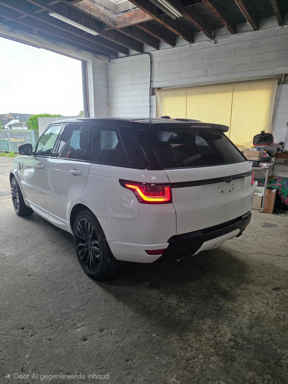 Land-Rover Range Sport HSE 3.0d  full, Auto's, Euro 5, Beige, Wit, Leder
