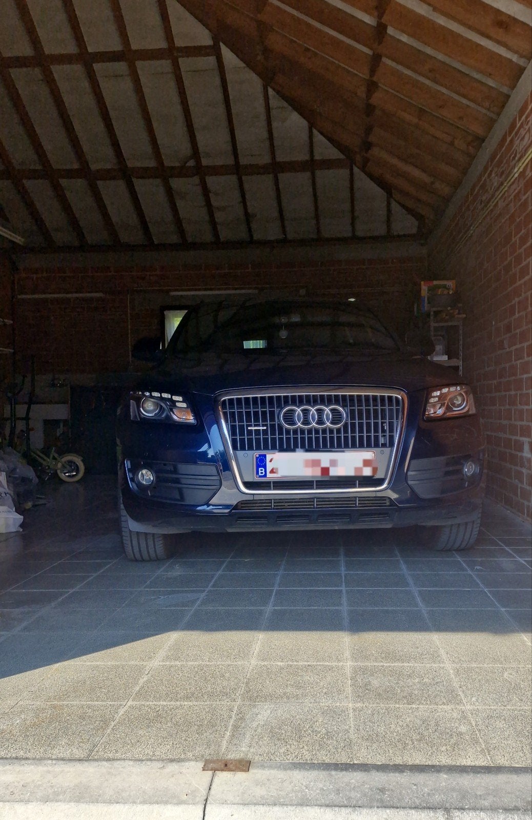 Audi Q5 topstaat! te koop!, Trekhaak, Q5, Leder, Handgeschakeld