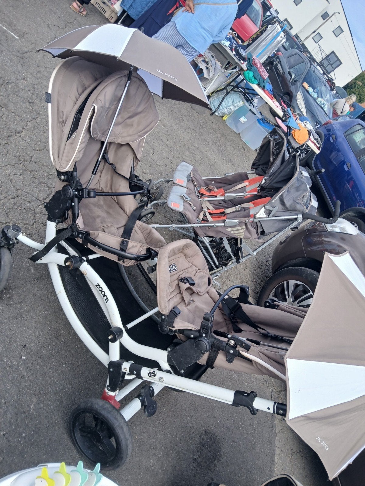 poussette double, Enfants & Bébés, Buggys, Enlèvement