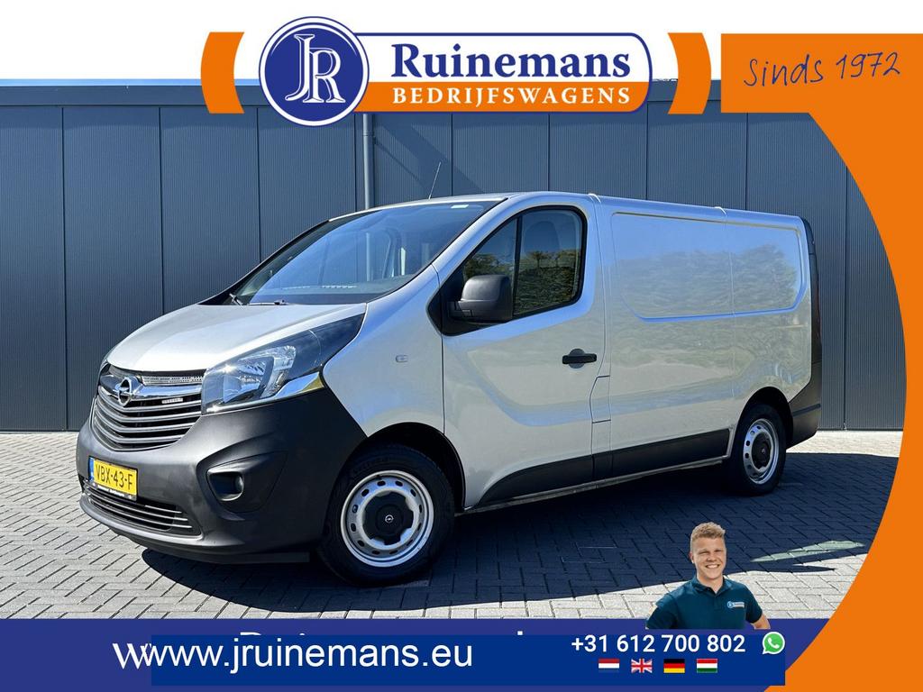 Opel Vivaro 1.6 CDTI 126 PK / L1H1 / 1e EIG. / ACHTERKLEP /, Auto's, Parkeersensor, Te koop, 155 g/km, Opel