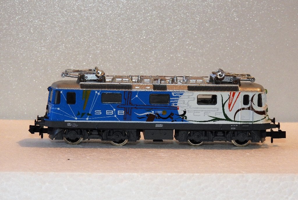 Train miniature suisse (echelle N), Collections, Enlèvement ou Envoi, Comme neuf, Train, Modèle réduit